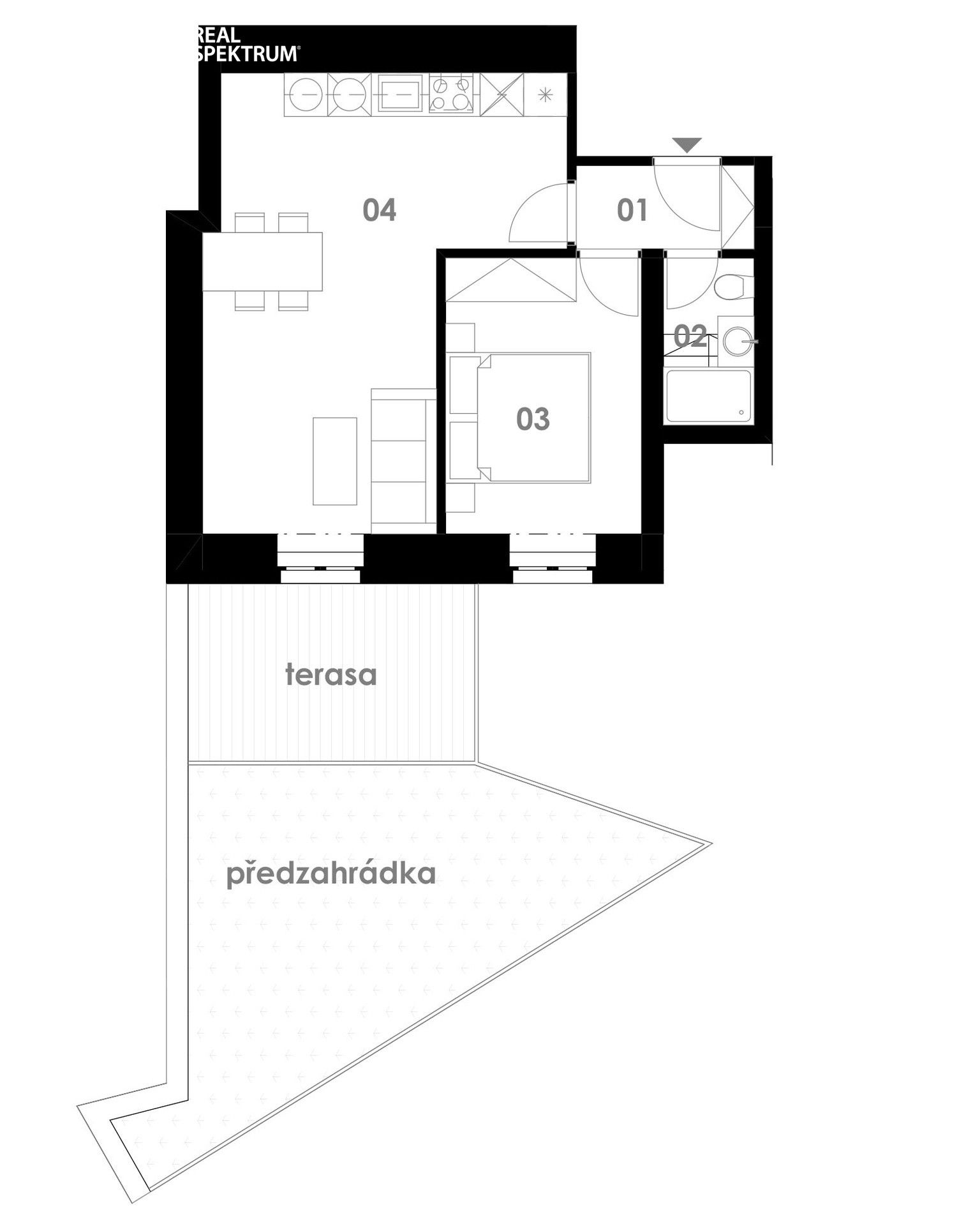 Prodej bytu 2+kk 41 m² - foto 6