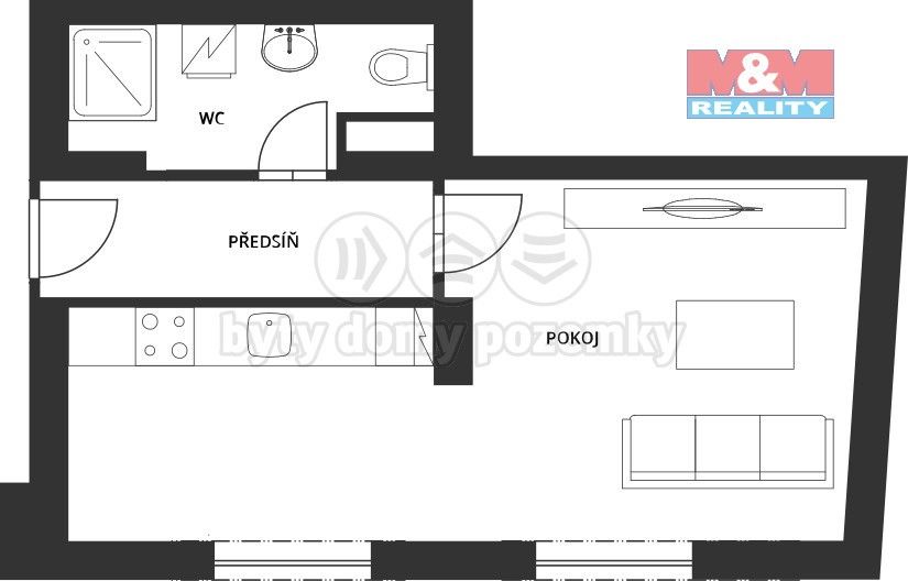 Prodej bytu 1+kk 35 m² - foto 12
