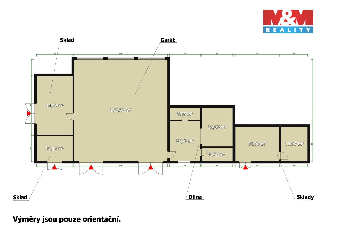Pronájem komerčního prostoru 378 m² - foto 12