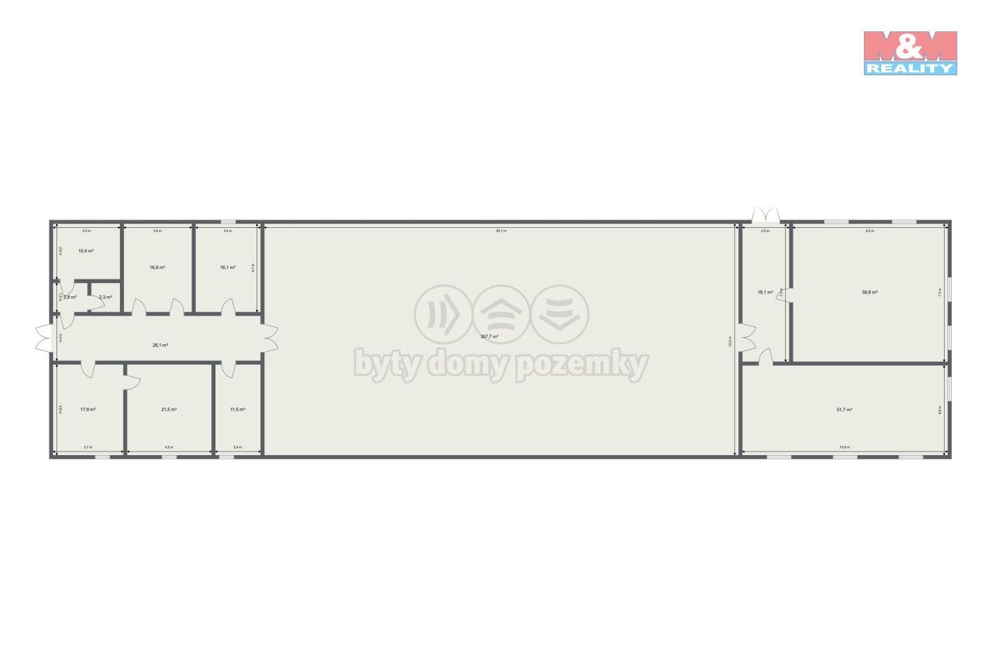 Pronájem komerčního prostoru 558 m² - foto 4