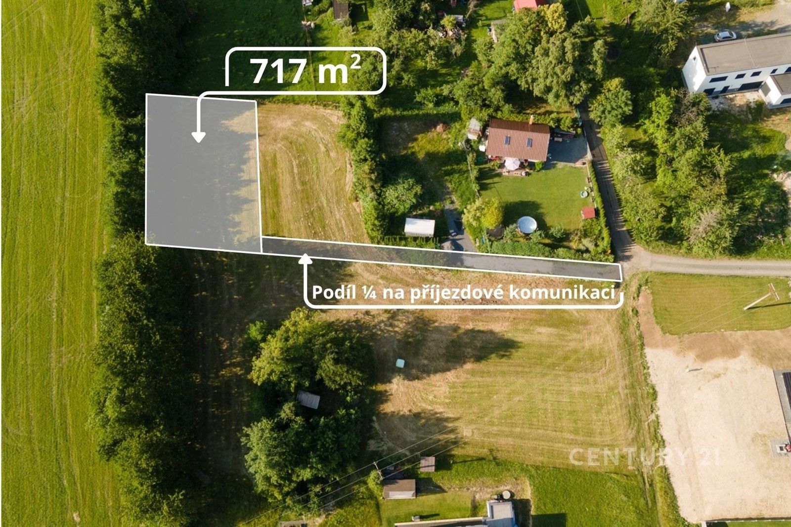Prodej pozemku 717 m² - foto 1