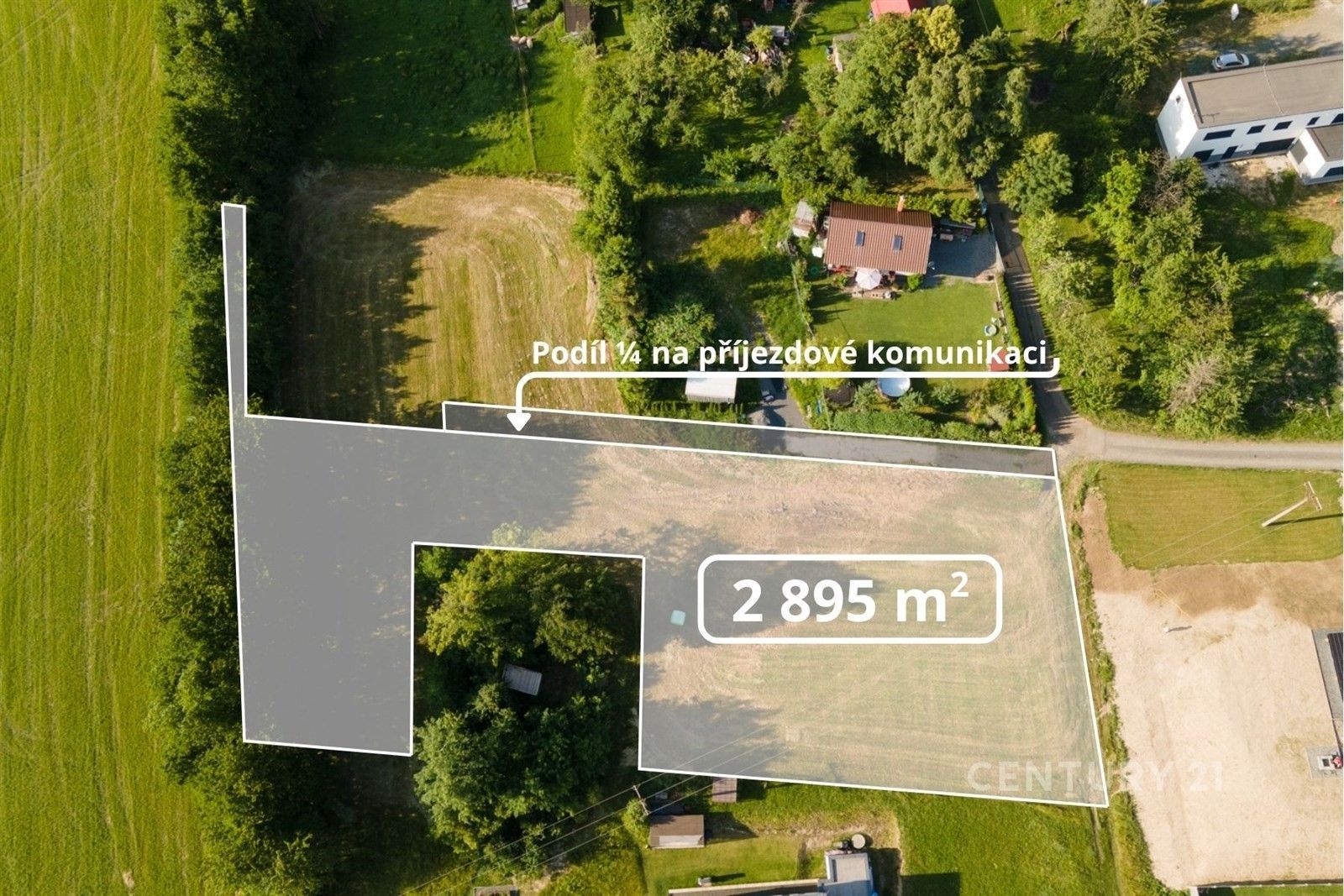 Prodej pozemku 2895 m² - foto 1