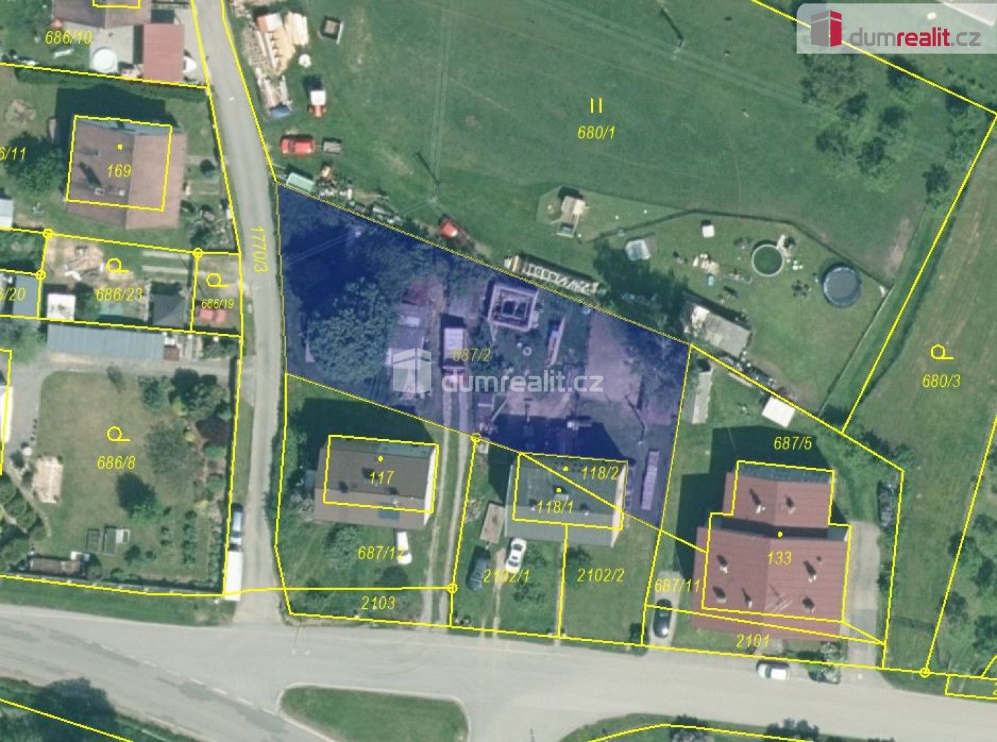 Prodej pozemku 964 m² - foto 1