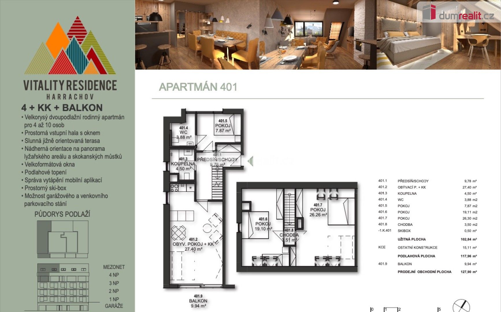 Prodej bytu 4+kk 105 m² - foto 2