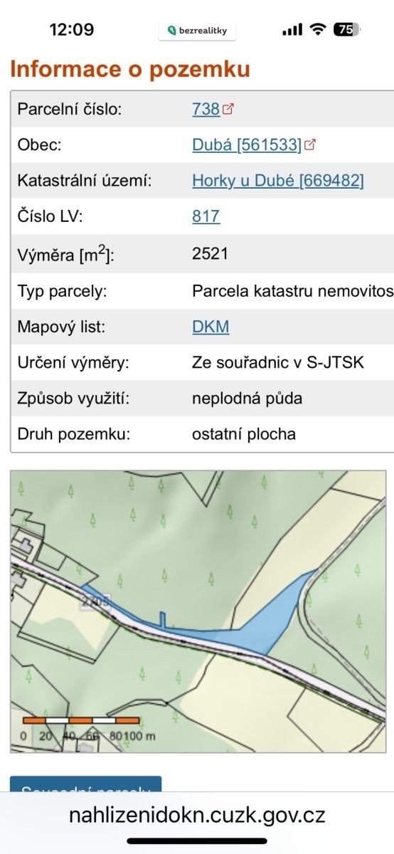 Prodej pozemku 7500 m² - foto 1