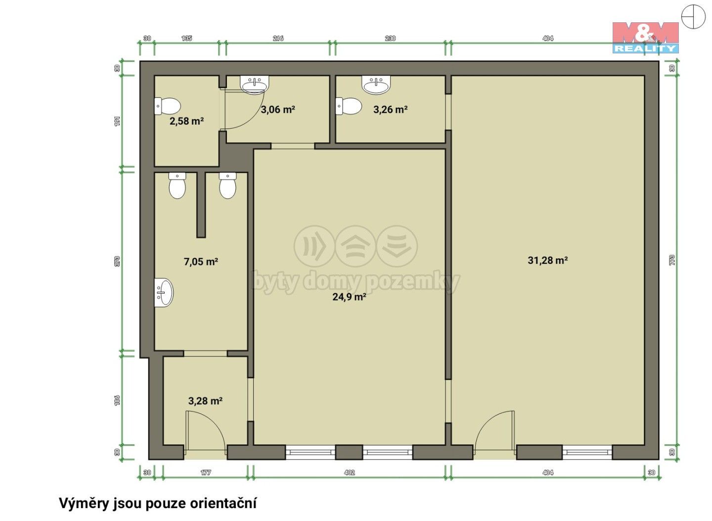 Pronájem komerčního prostoru 76 m² - foto 5