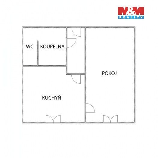 Pronájem bytu 1+1 33 m² - foto 11