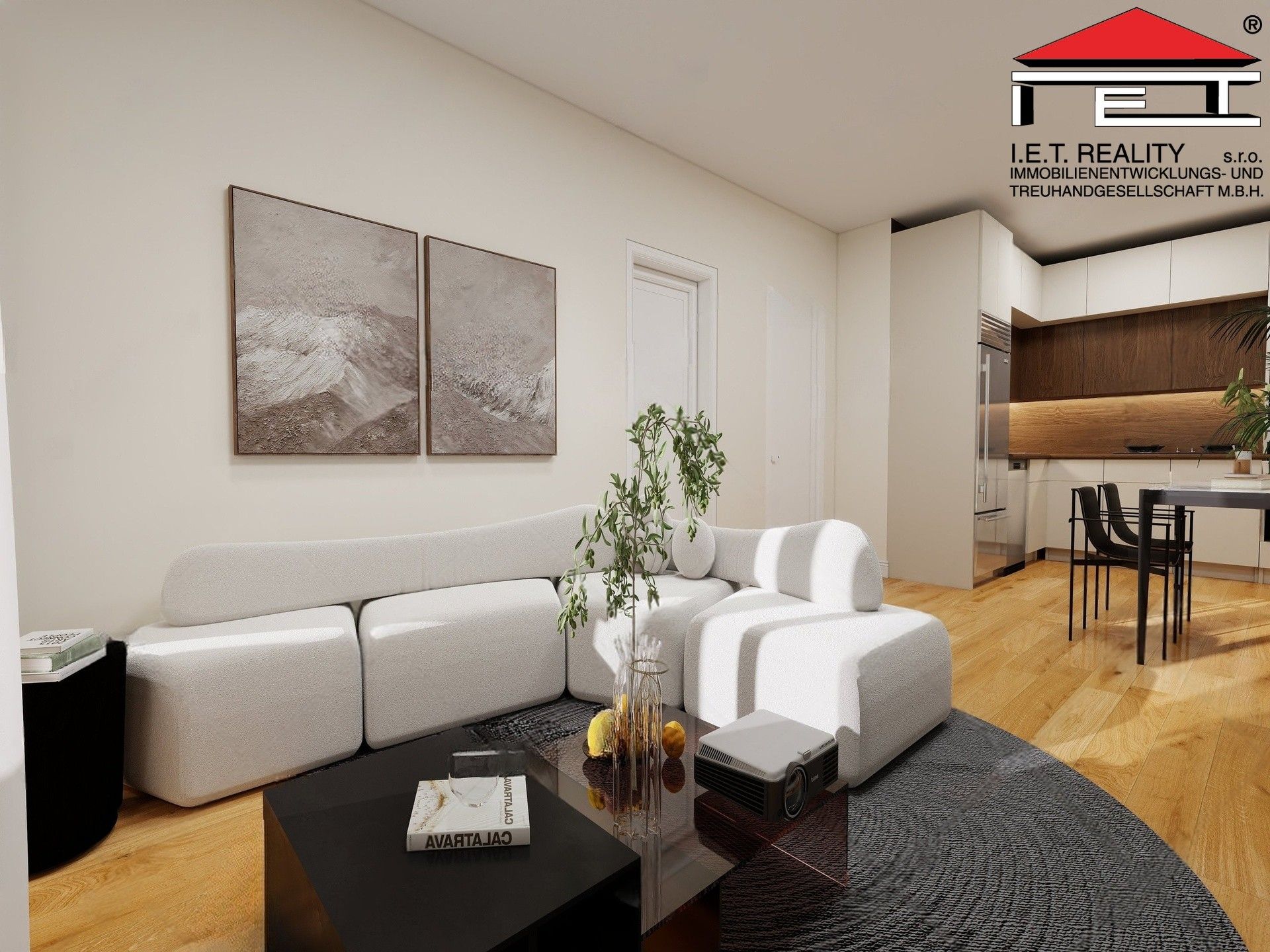Prodej bytu 2+kk 53 m² - foto 2