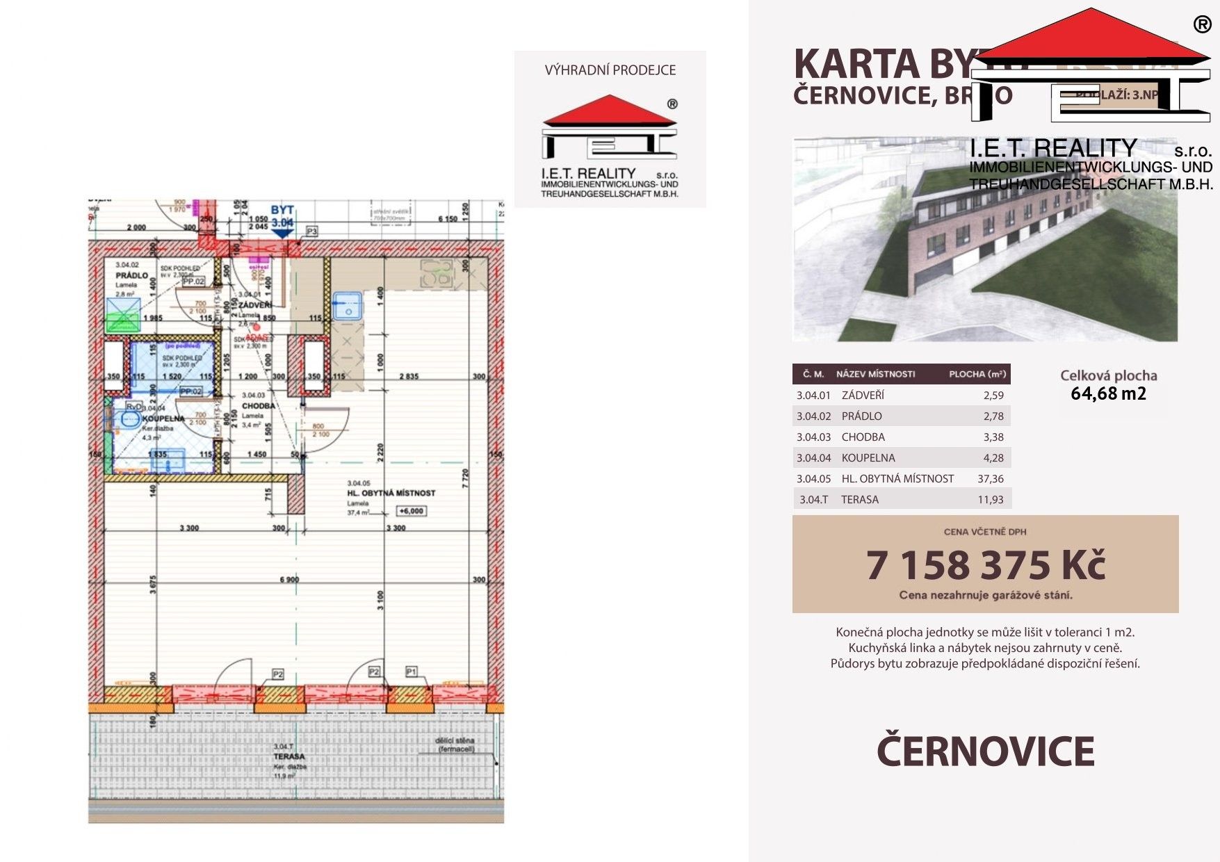 Prodej bytu 2+kk 53 m² - foto 13