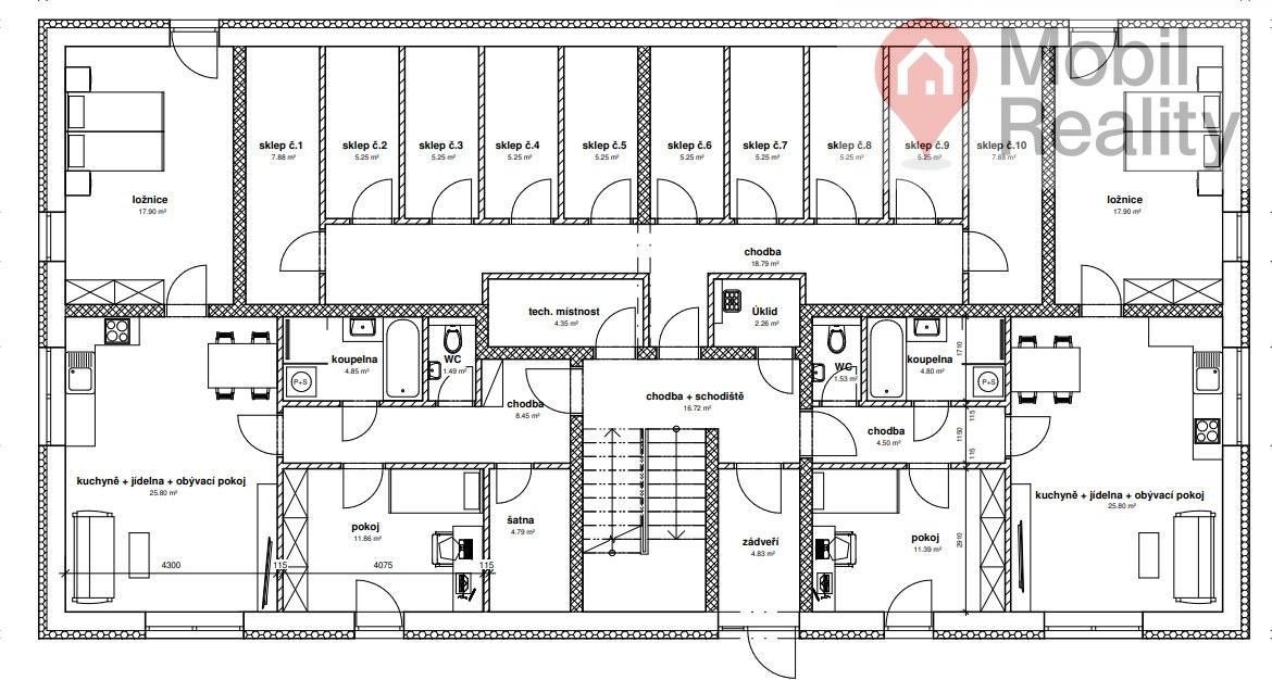 Prodej bytu 2+kk 72 m² - foto 16