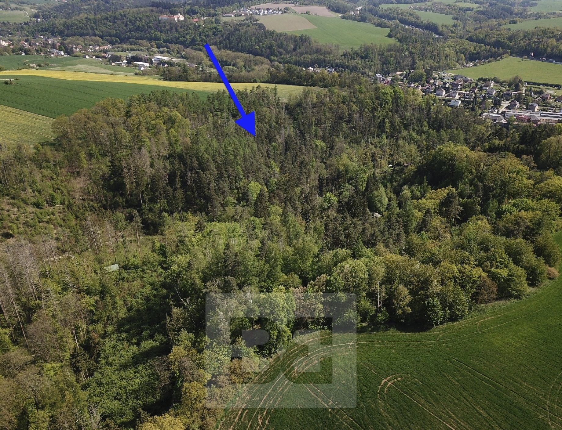 Prodej pozemku 4369 m² - foto 1