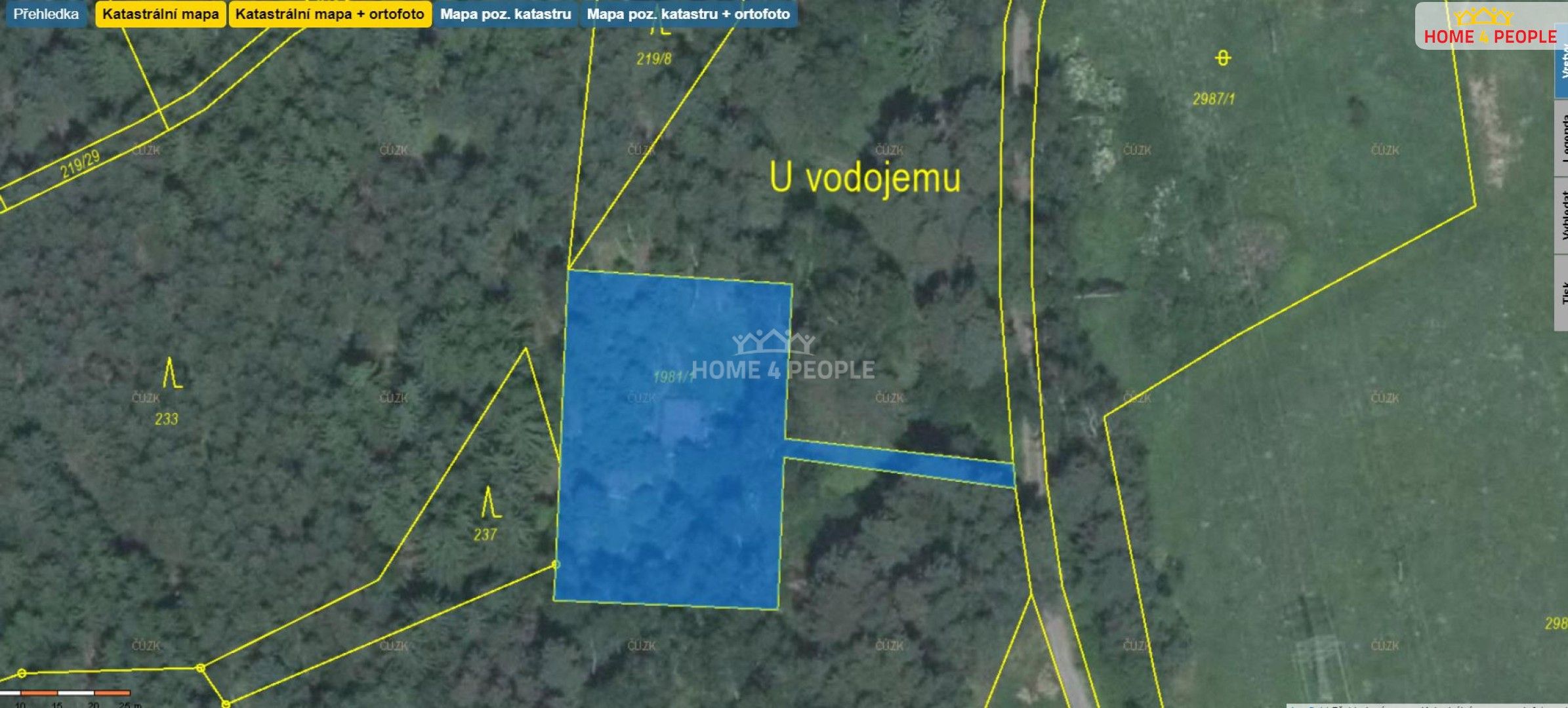 Prodej pozemku 1463 m² - foto 1