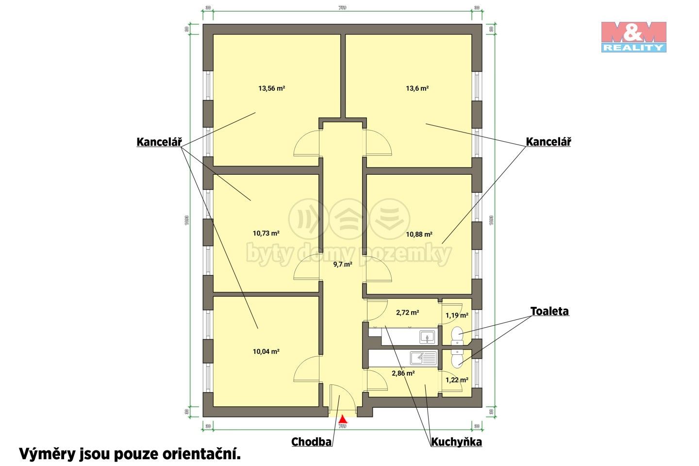 Pronájem komerčního prostoru 77 m² - foto 4