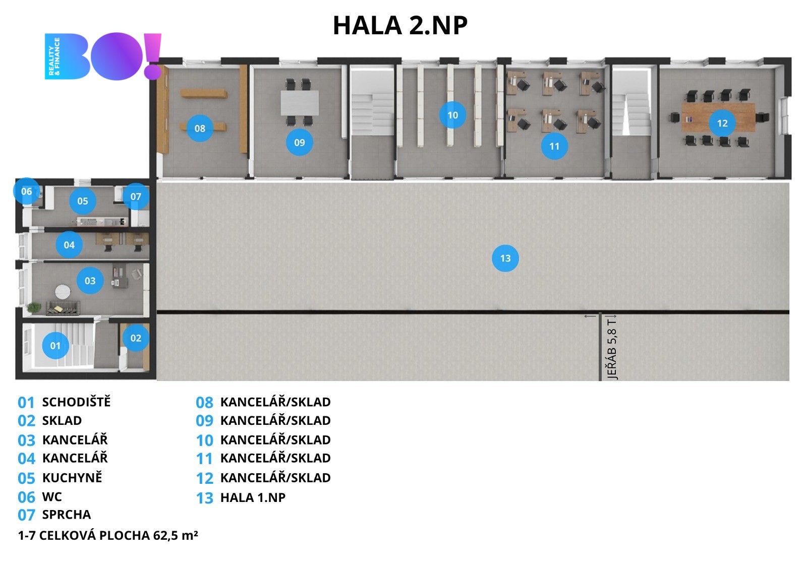 Prodej komerčního prostoru 1147 m² - foto 17