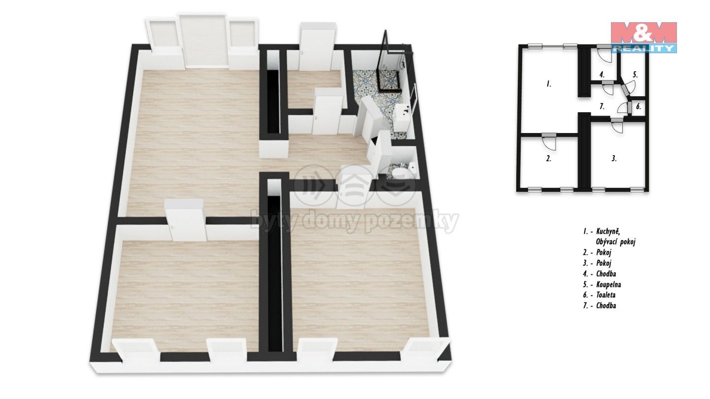 Prodej bytu 3+kk 76 m² - foto 5