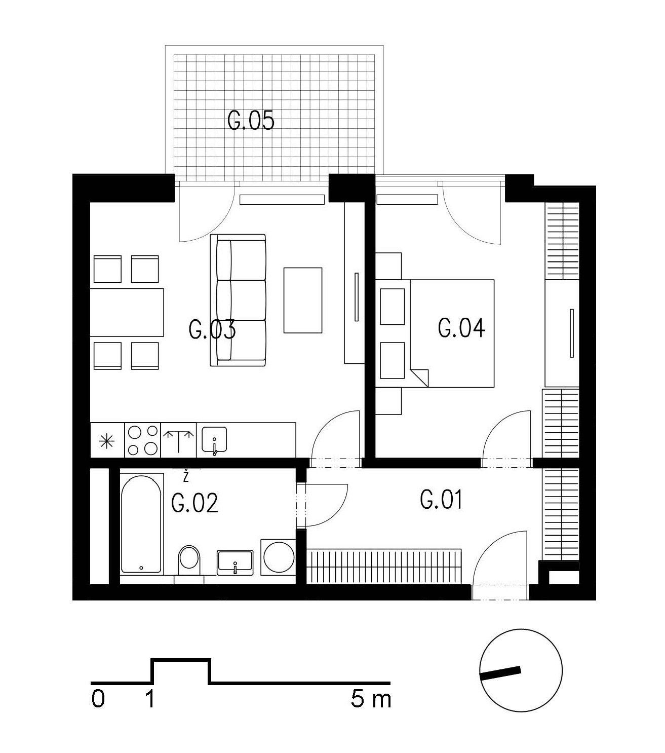 Prodej bytu 2+kk 54 m² - foto 27