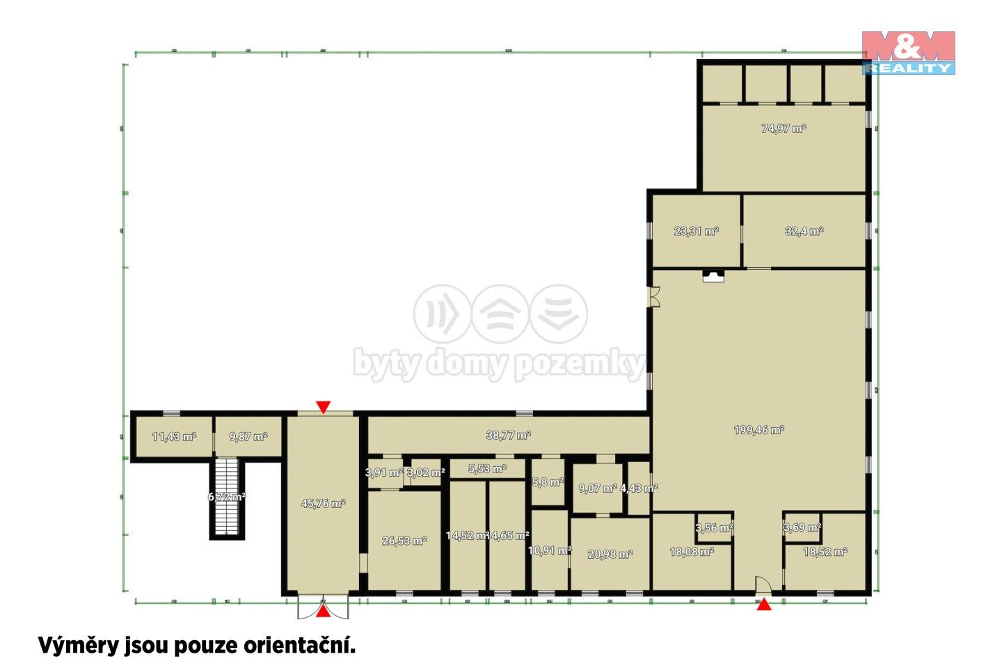 Prodej komerčního prostoru 1614 m² - foto 20