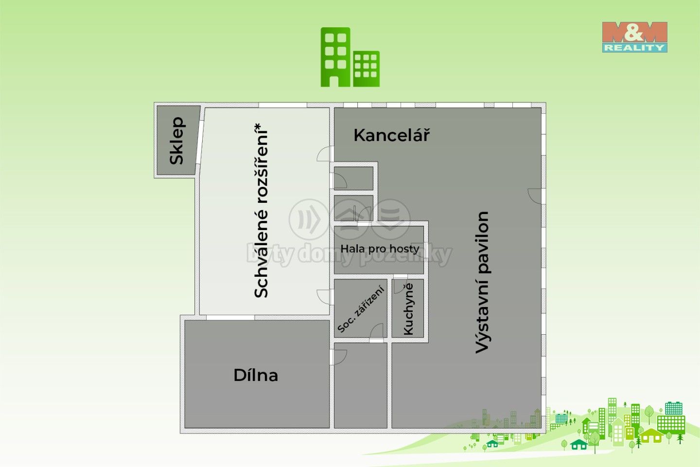 Prodej komerčního prostoru 400 m² - foto 2