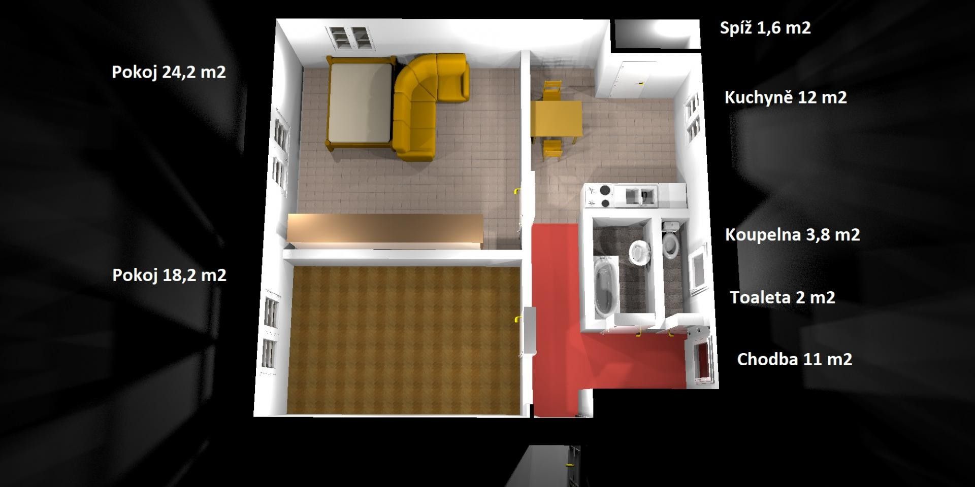 Prodej bytu 2+1 95 m² - foto 11