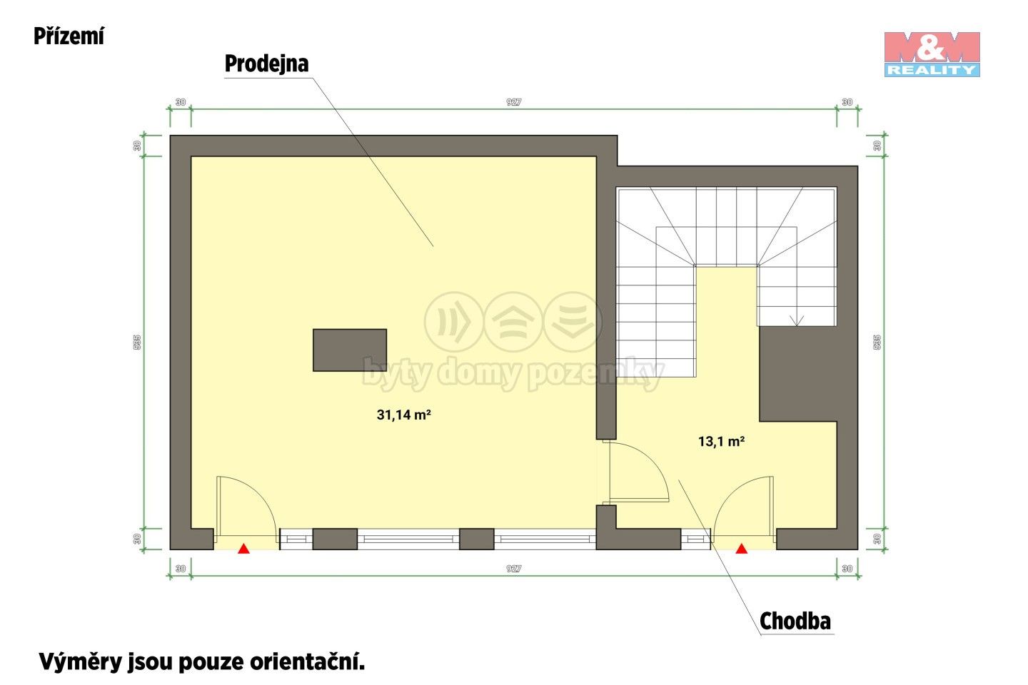 Pronájem komerčního prostoru 31 m² - foto 3