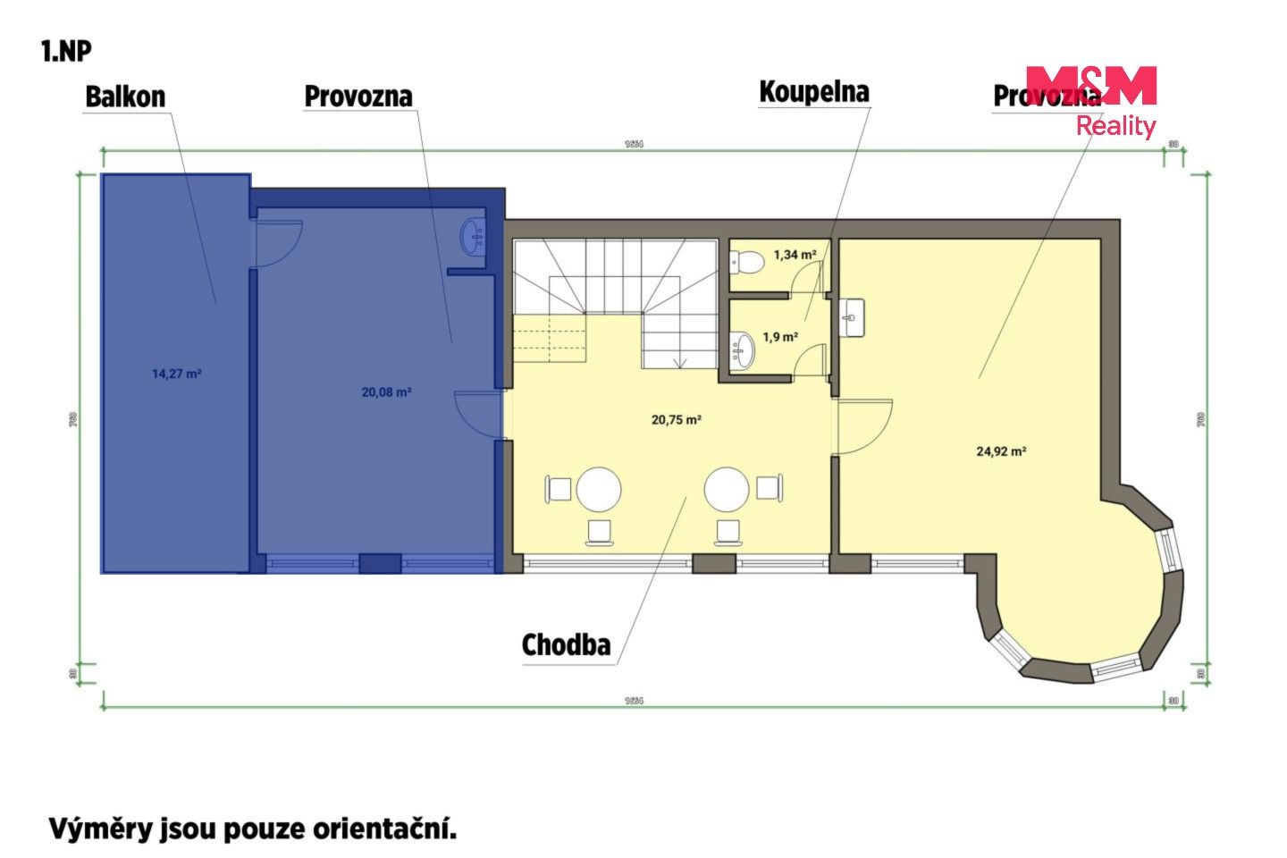 Pronájem komerčního prostoru 35 m² - foto 3