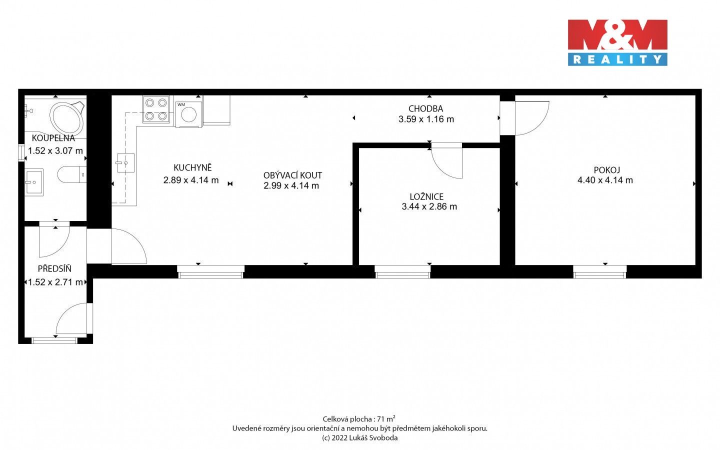 Prodej bytu 3+kk 70 m² - foto 9