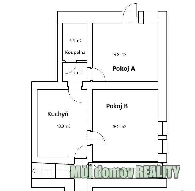 Pronájem bytu 18 m² - foto 5