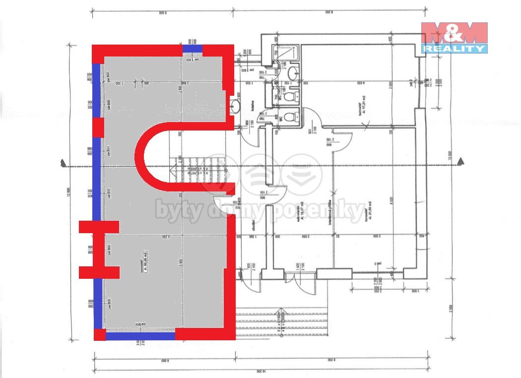 Pronájem komerčního prostoru 54 m² - foto 3