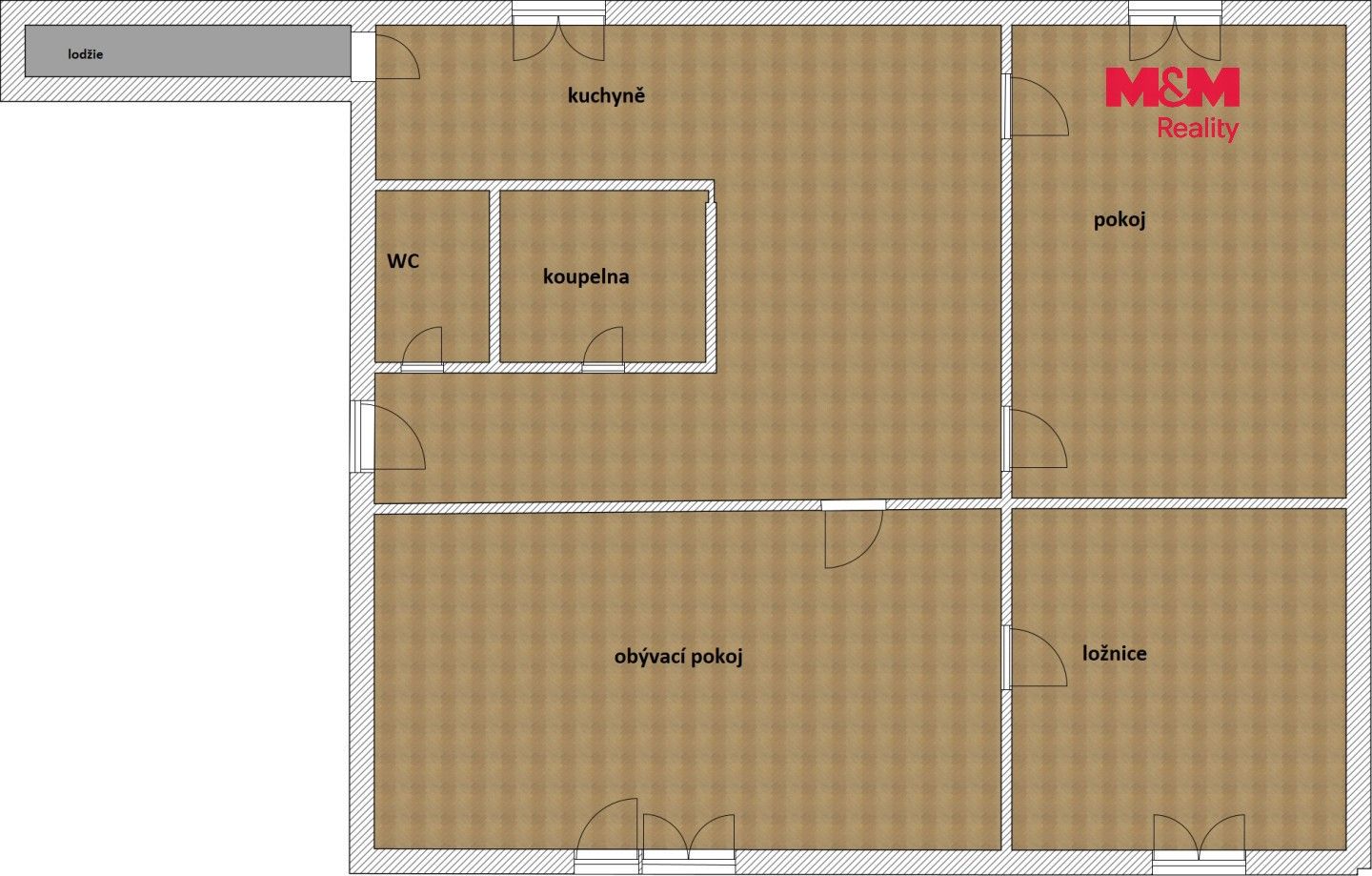 Pronájem bytu 3+kk 56 m² - foto 14