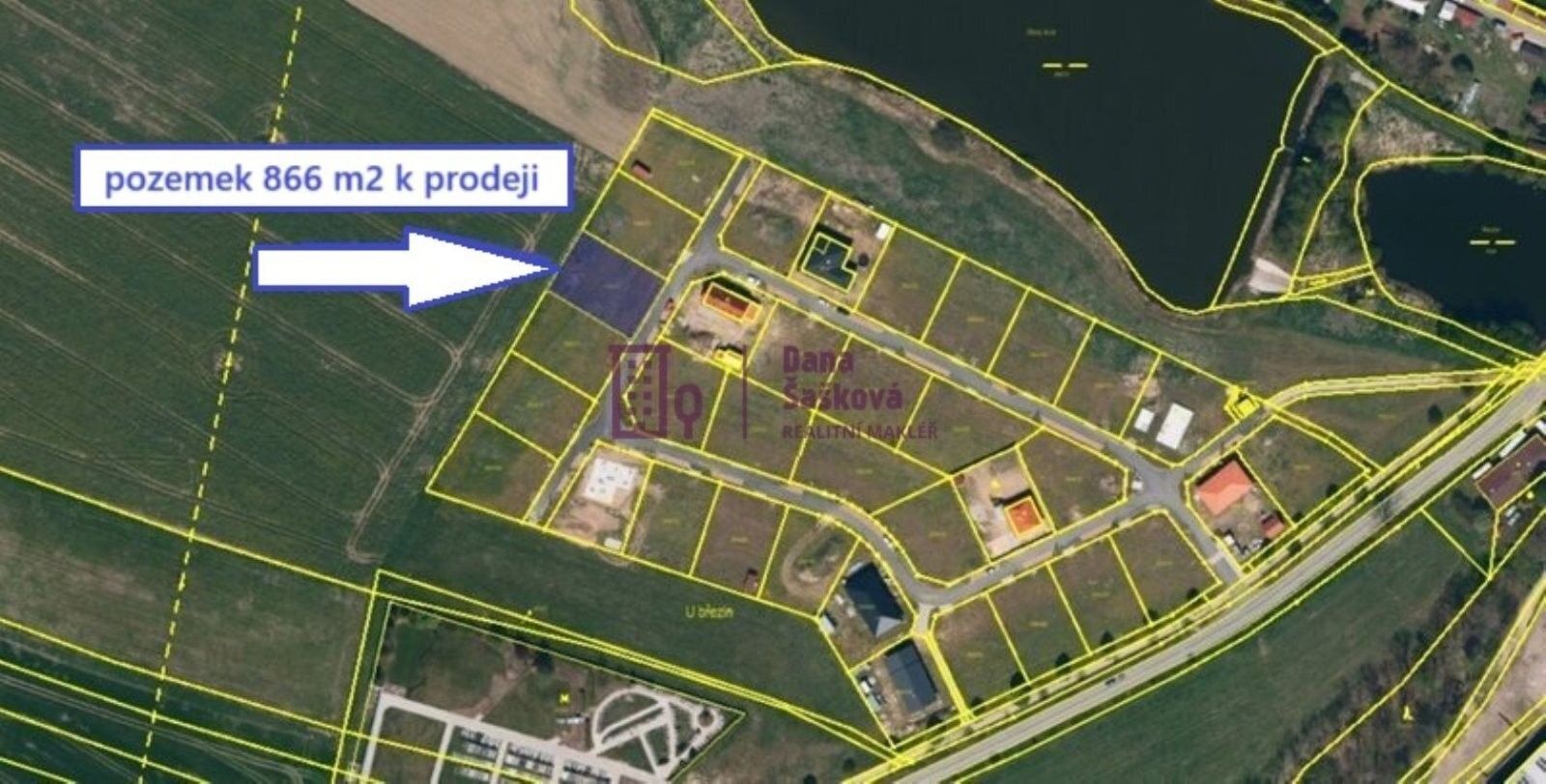 Prodej pozemku 866 m² - foto 2