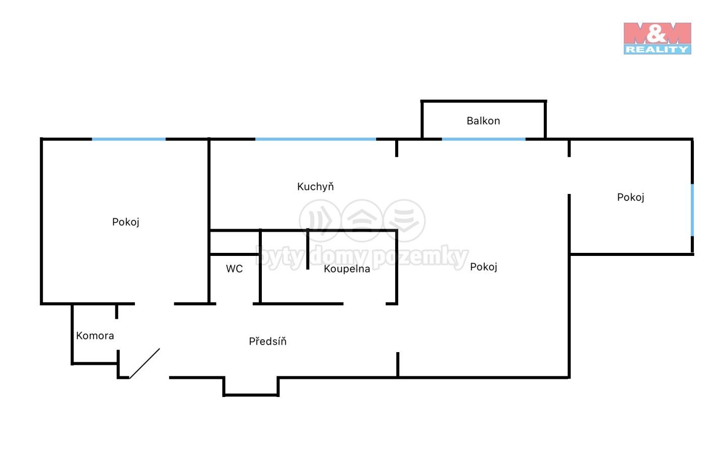 Prodej bytu 3+1 62 m² - foto 17