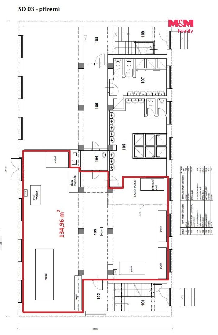 Pronájem komerčního prostoru 134 m² - foto 6