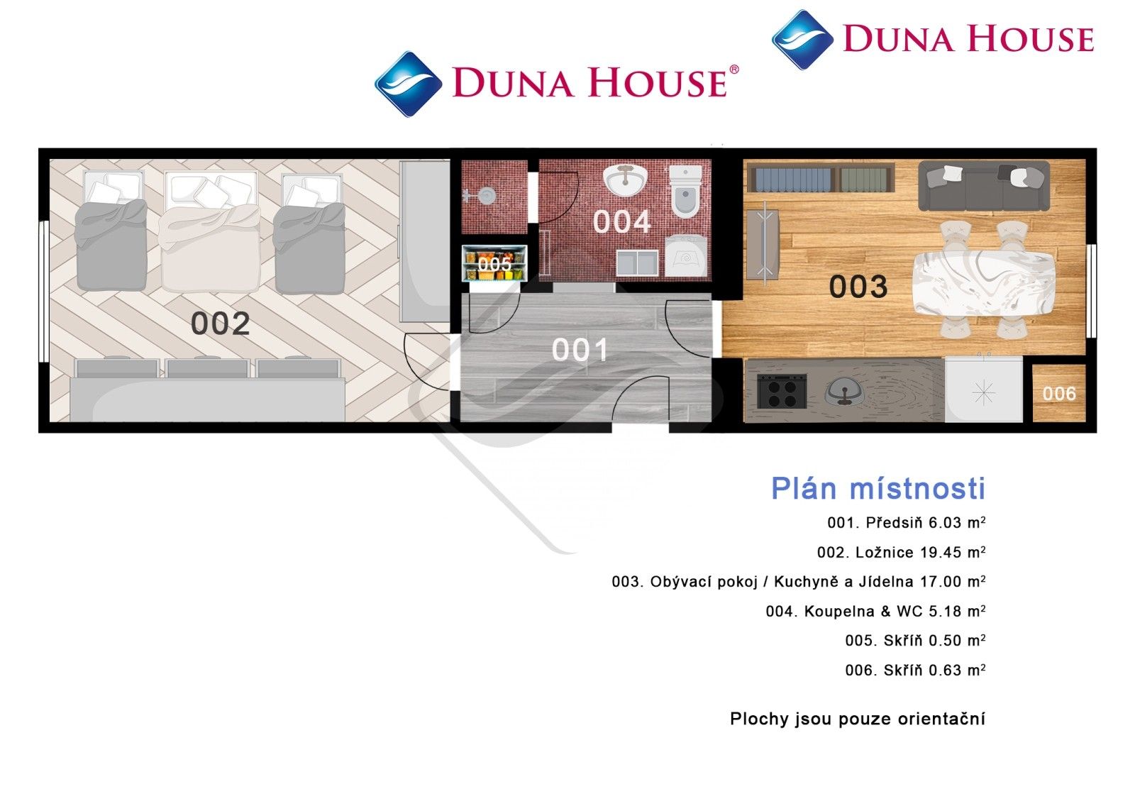 Prodej bytu 2+kk 46 m² - foto 4