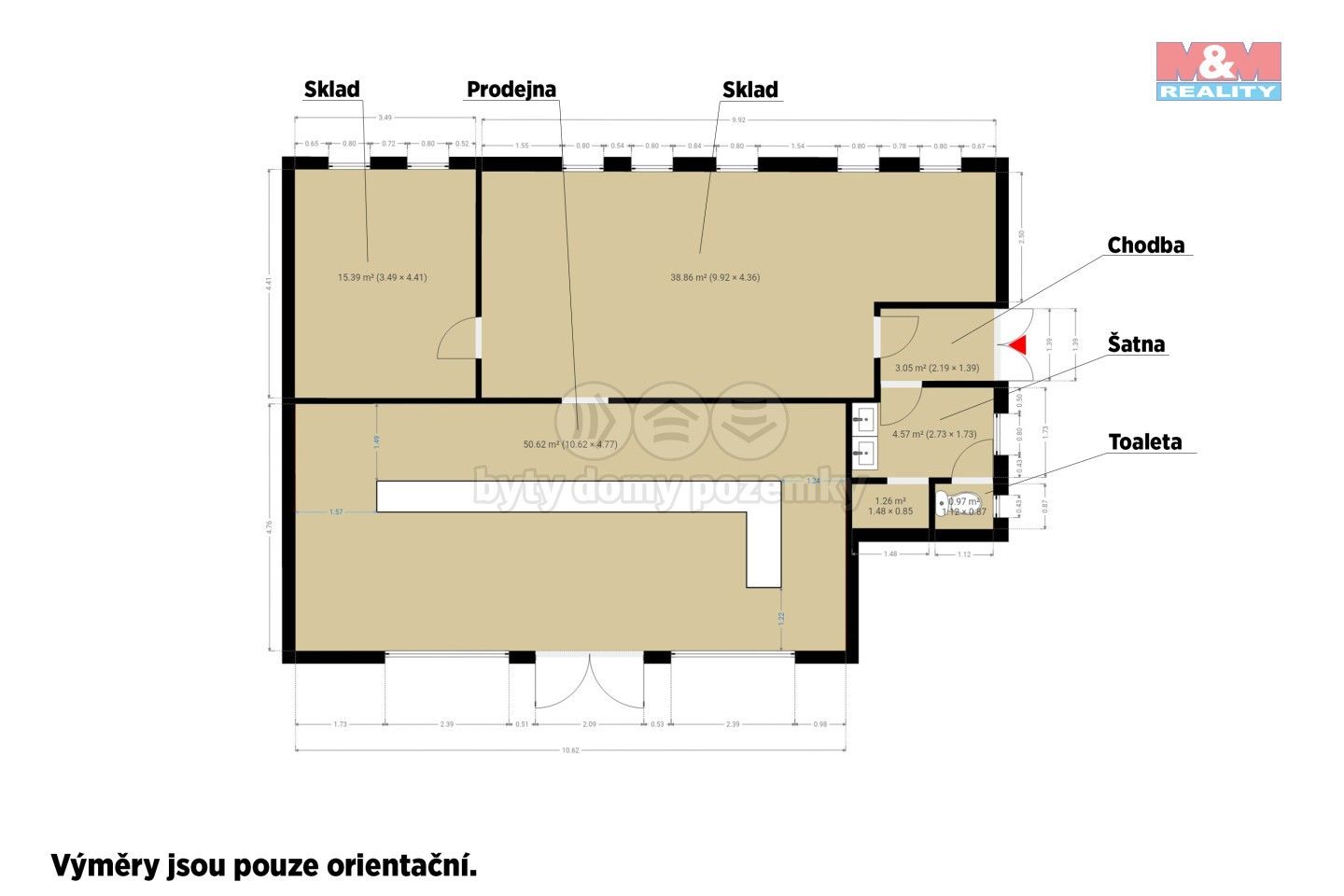 Prodej komerčního prostoru 115 m² - foto 2