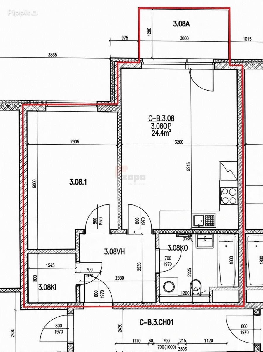 Pronájem bytu 2+kk 48 m² - foto 9
