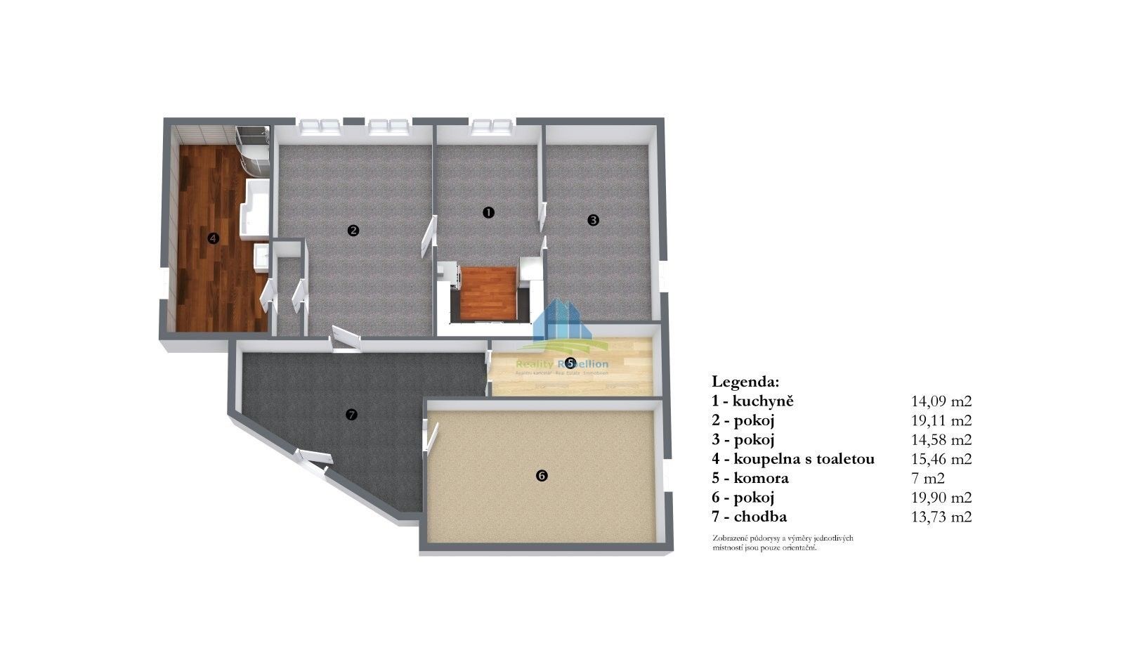 Prodej bytu 3+1 103 m² - foto 14
