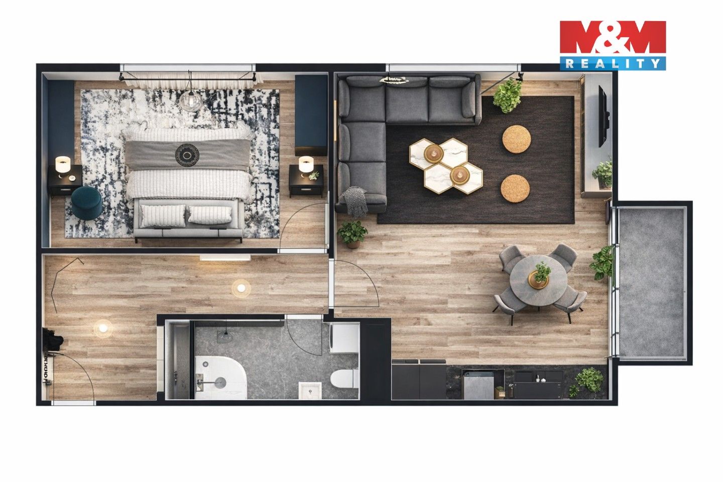 Prodej bytu 2+kk 63 m² - foto 6