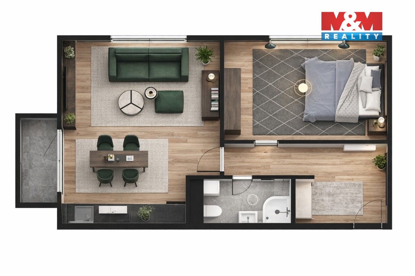 Prodej bytu 2+kk 63 m² - foto 6