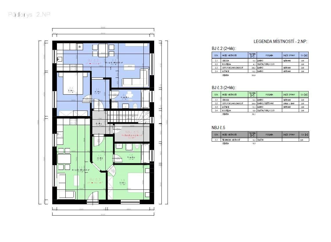 Prodej bytu 2+kk 51 m² - foto 8