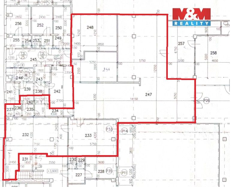 Pronájem komerčního prostoru 222 m² - foto 23