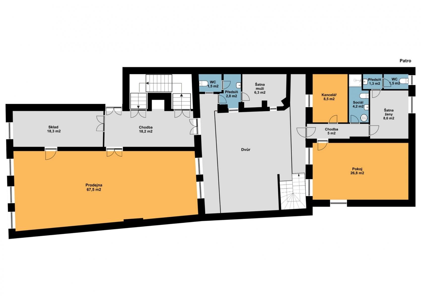 Prodej komerčního prostoru 200 m² - foto 3
