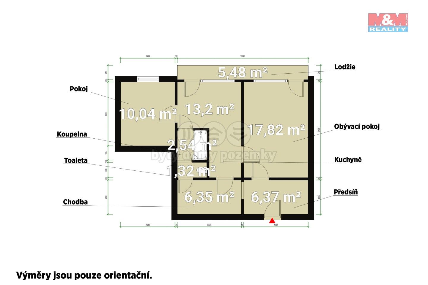 Prodej bytu 3+kk 57 m² - foto 8