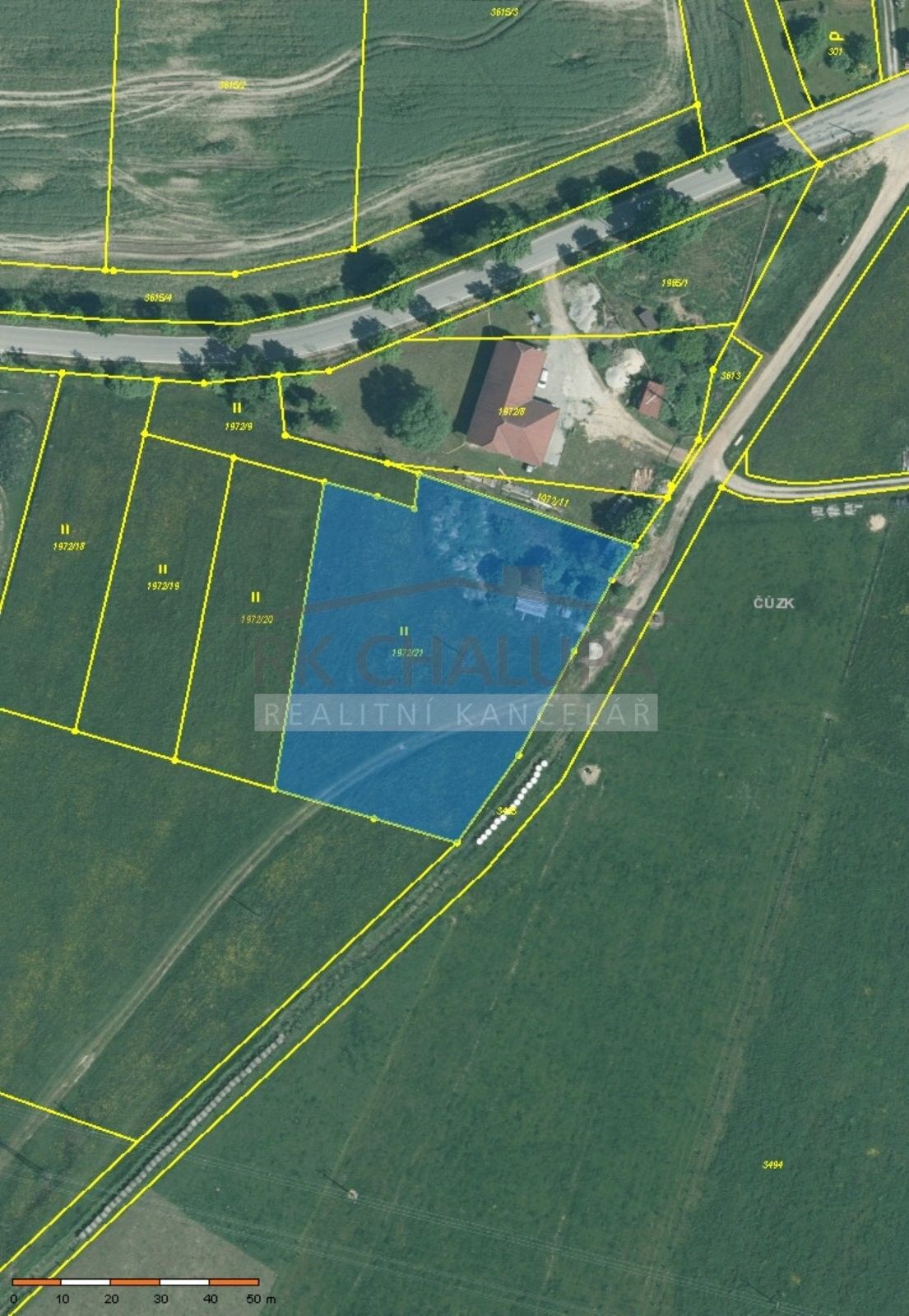 Prodej pozemku 3468 m² - foto 5