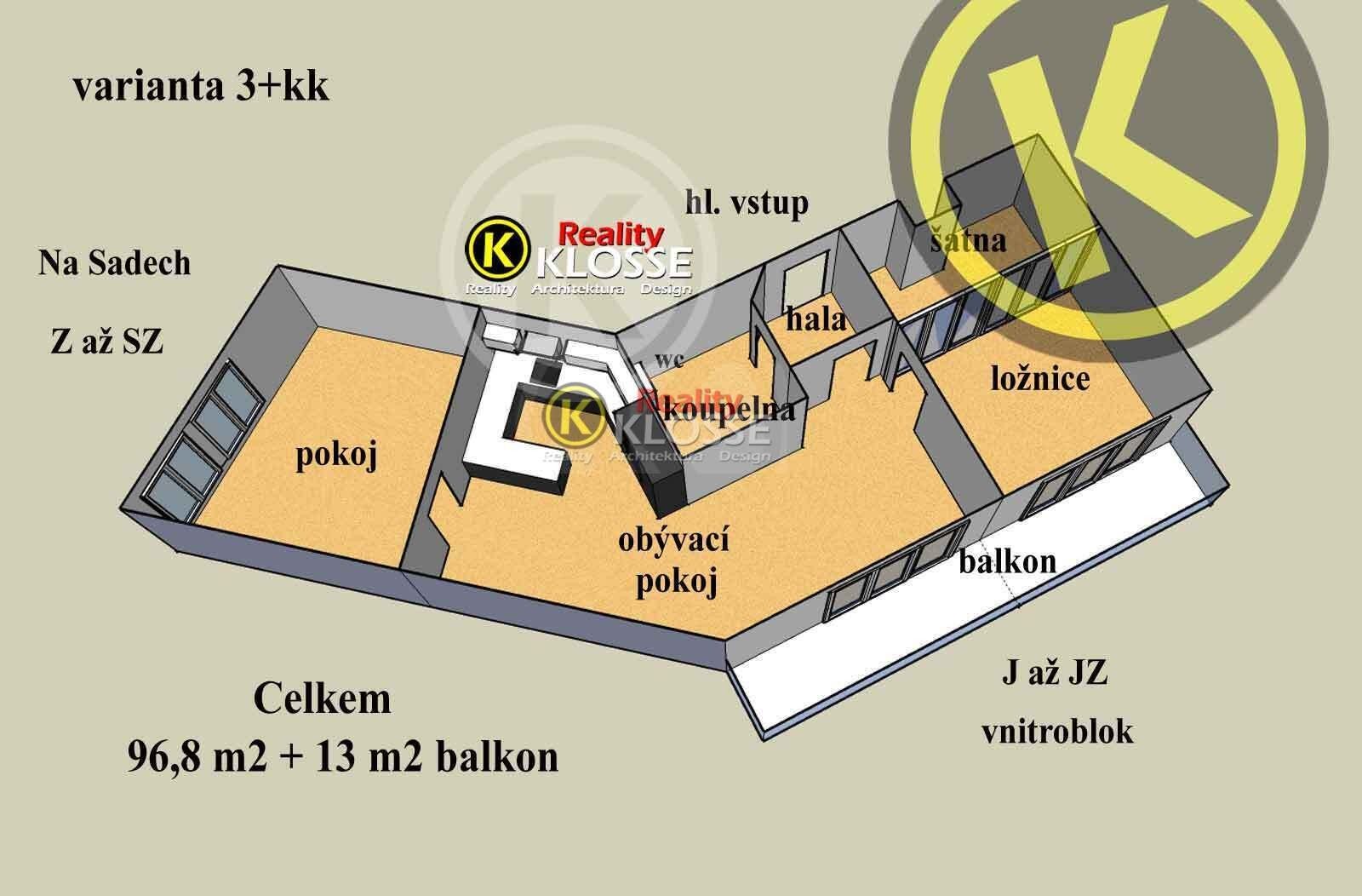 Prodej bytu 3+kk 110 m² - foto 8