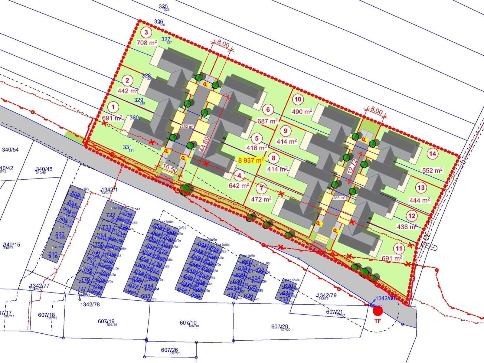 Prodej pozemku 8932 m² - foto 2