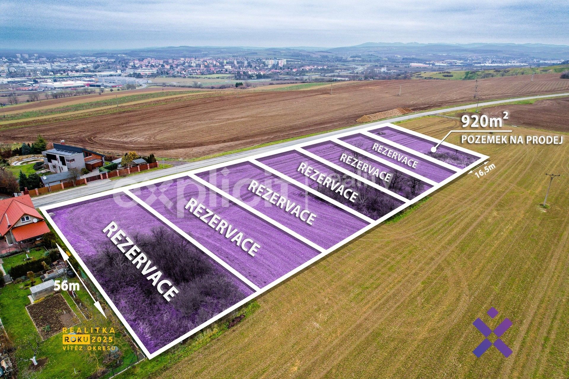 Prodej pozemku 920 m² - foto 1