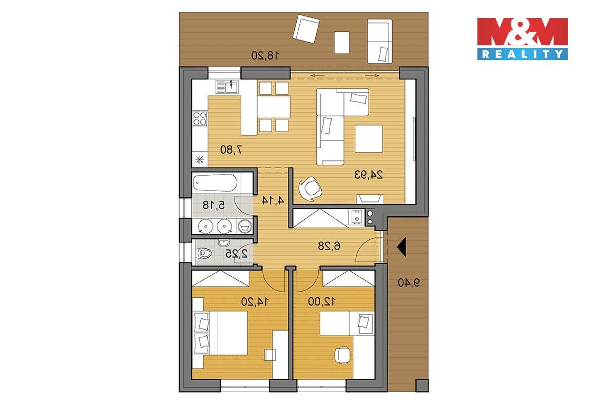 Prodej domu 77 m² - foto 19
