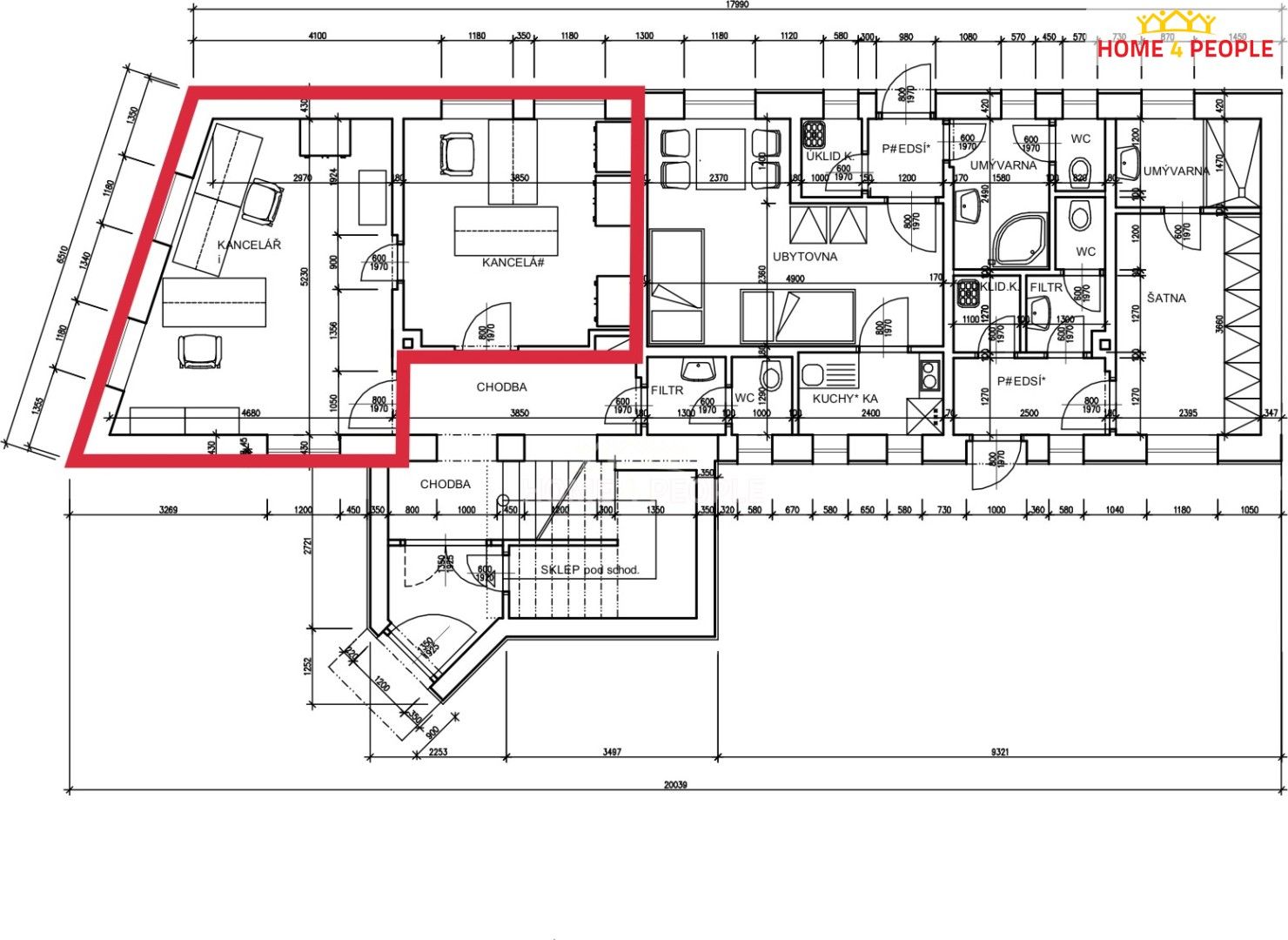 Pronájem komerčního prostoru 322 m² - foto 7