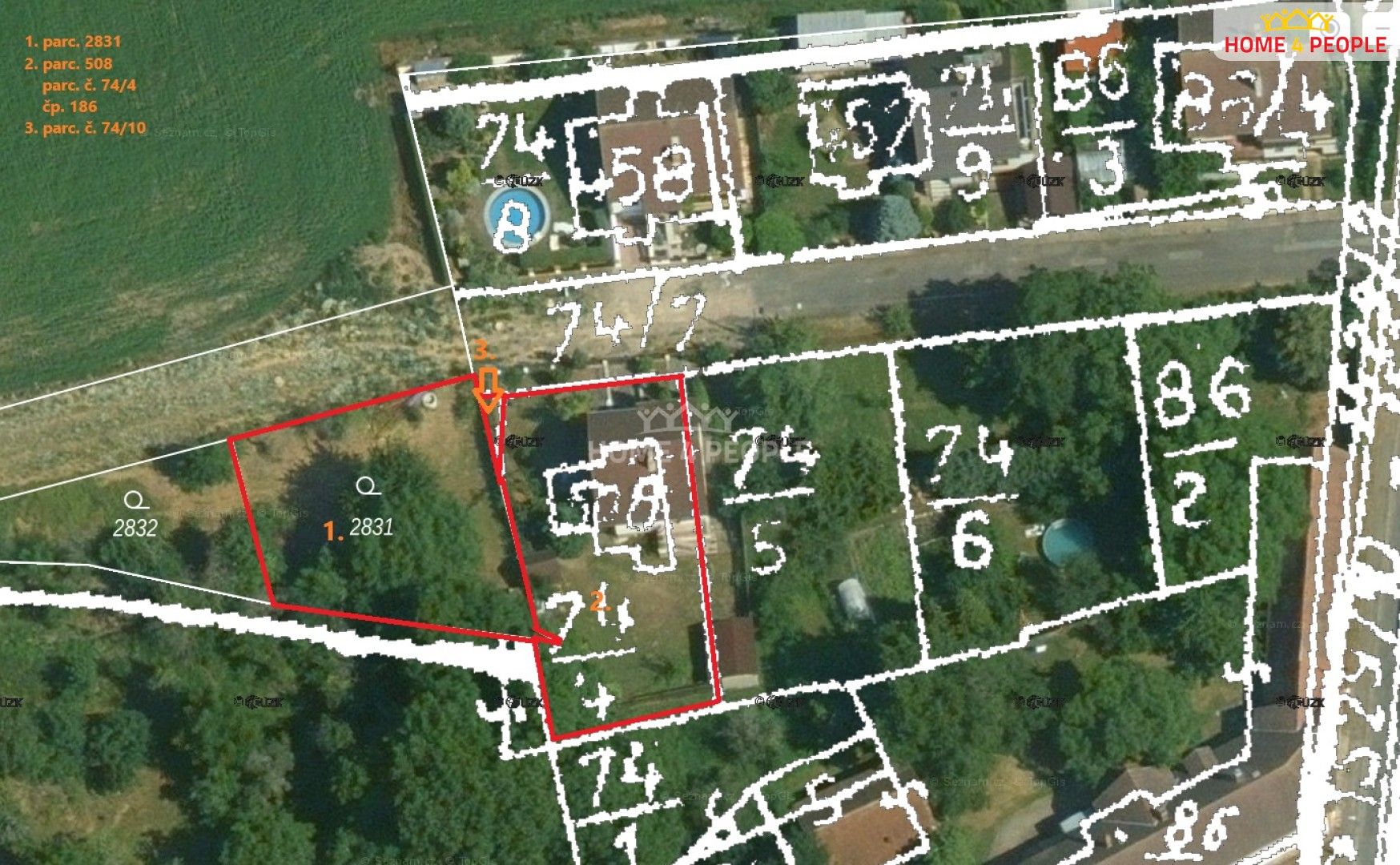 Prodej pozemku 497 m² - foto 5