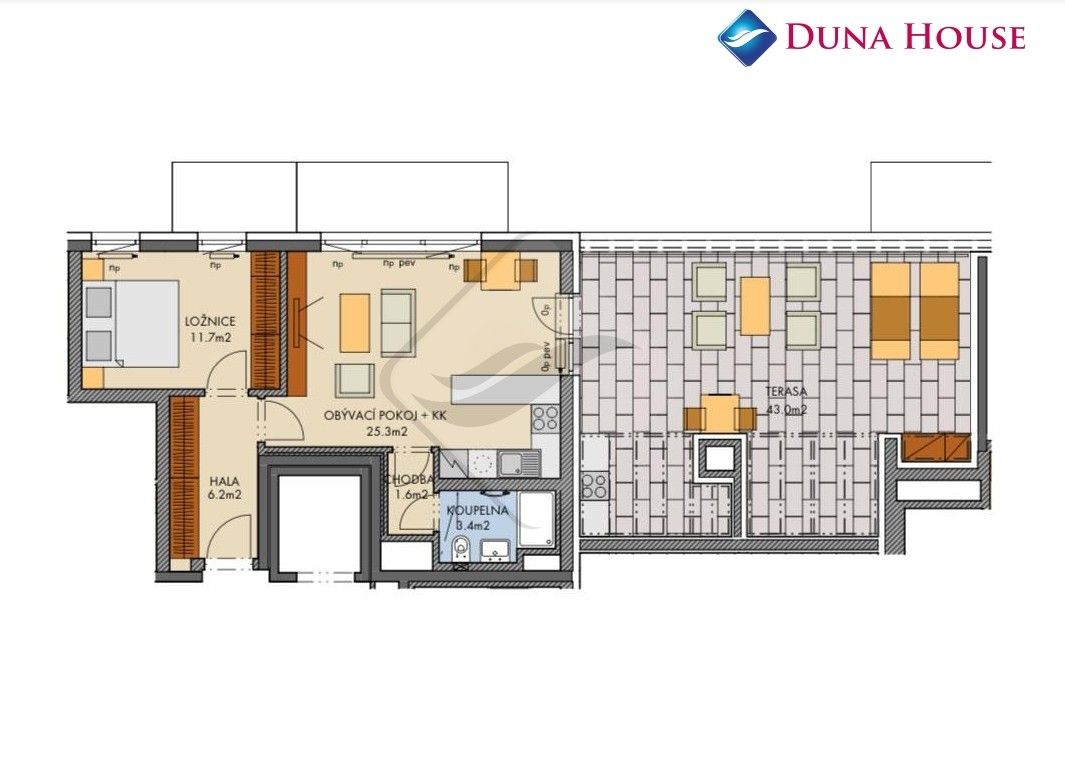 Prodej bytu 2+kk 93 m² - foto 3